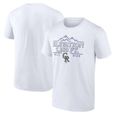 Colorado Rockies Elevation T-Shirt - White T-shirts