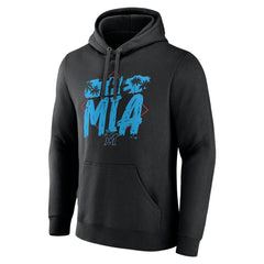 Miami Marlins The MIA Pullover Hoodie - Black Hoodies