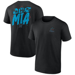 Miami Marlins The MIA T-Shirt - Black T-shirts