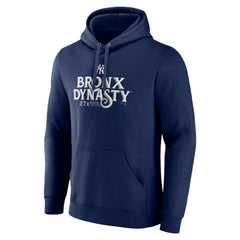 New York Yankees Bronx Dynasty Pullover Hoodie - Navy Hoodies
