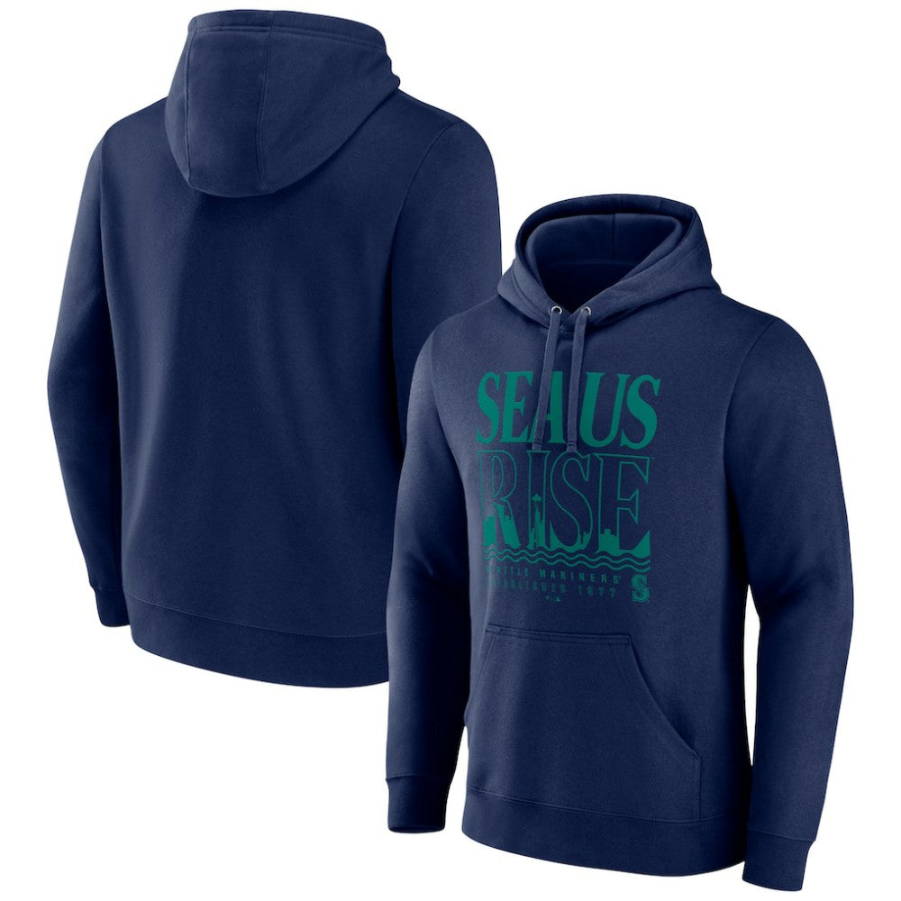 Seattle Mariners Sea Us Rise Pullover Hoodie - Navy Hoodies