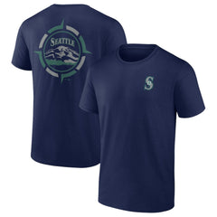 Seattle Mariners Compass T-Shirt - Navy T-shirts