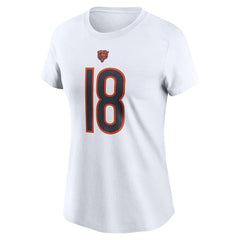 Caleb Williams Chicago Bears Women's Name & Number T-Shirt - White T-shirts