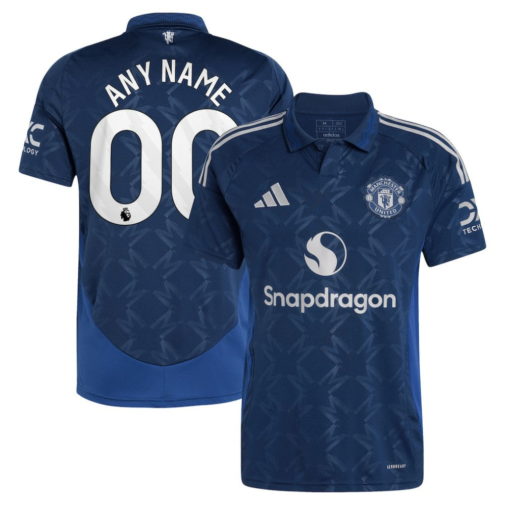 Manchester United 2024/25 Away Replica Custom Jersey Navy - Adidas sale
