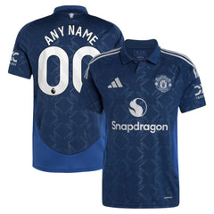 Manchester United 2024/25 Away Replica Custom Jersey Navy - Adidas sale