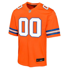 Denver Broncos Youth Mile High Collection 1977 Throwback Custom Game Jersey - Orange Jerseys