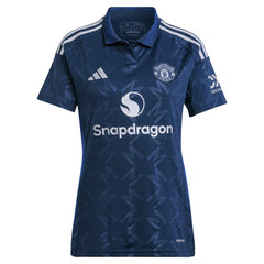 Manchester United Women's 2024/25 Away Replica Custom Jersey Navy - Adidas sale