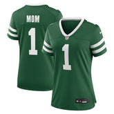 New York Jets Women's #1 Mom Game Jersey - Legacy Green Jerseys