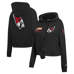 Arizona Cardinals Pro Standard Women's Split Logo Full-Zip Hoodie - Black Hoodies