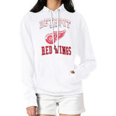 Detroit Red Wings G-III 4Her by Carl Banks Women's Team Logo Tri-Blend Fleece Pullover Hoodie - White | US 201612727