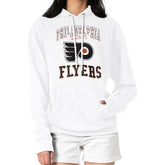 Philadelphia Flyers G-III 4Her by Carl Banks Women's Team Logo Tri-Blend Fleece Pullover Hoodie - White | US 201612746
