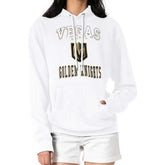 Vegas Golden Knights G-III 4Her by Carl Banks Women's Team Logo Tri-Blend Fleece Pullover Hoodie - White | US 201612758