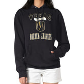 Vegas Golden Knights G-III 4Her by Carl Banks Women's Team Logo Tri-Blend Fleece Pullover Hoodie - Black | US 201612759