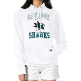 San Jose Sharks G-III 4Her by Carl Banks Women's Team Logo Tri-Blend Fleece Pullover Hoodie - White | US 201612766