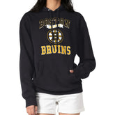 Boston Bruins G-III 4Her by Carl Banks Women's Team Logo Tri-Blend Fleece Pullover Hoodie - Black | US 201612807