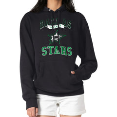 Dallas Stars G-III 4Her by Carl Banks Women's Team Logo Tri-Blend Fleece Pullover Hoodie - Black | US 201612817