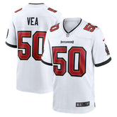 Vita Vea Tampa Bay Buccaneers White Game Jersey - White Jerseys