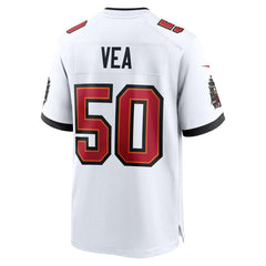 Vita Vea Tampa Bay Buccaneers White Game Jersey - White Jerseys