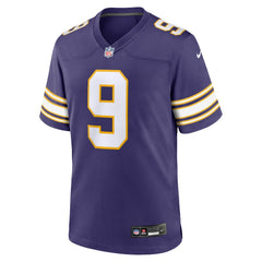 J.J. McCarthy Minnesota Vikings 2nd Alternate Player Game Jersey - Purple Jerseys