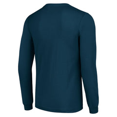 Washington Capitals Starter Four Team Name Logo Long Sleeve Graphic T-Shirt - Navy | US 201621859