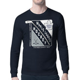 Toronto Maple Leafs Starter Shield Long Sleeve Graphic T-Shirt - Navy | US 201622212