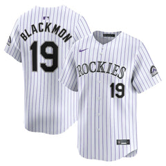 Charlie Blackmon Colorado Rockies Nike Youth Home Limited Player Jersey - White Jerseys
