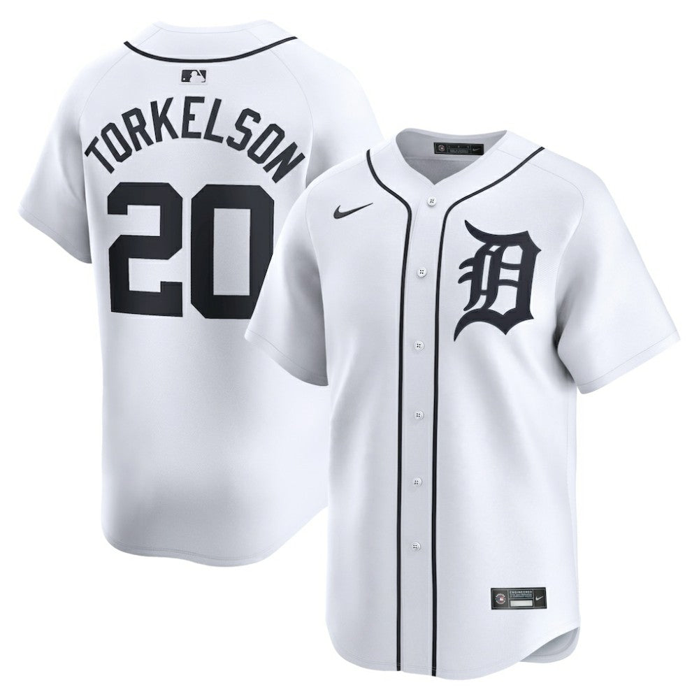 Spencer Torkelson Detroit Tigers Nike Youth Home Limited Player Jersey - White Jerseys