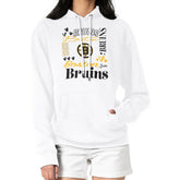 Boston Bruins G-III 4Her by Carl Banks Women's Collage Team Graphic Tri-Blend Fleece Pullover Hoodie - White | US 201622824
