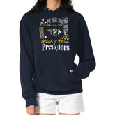 Nashville Predators G-III 4Her by Carl Banks Women's Collage Team Graphic Tri-Blend Fleece Pullover Hoodie - Navy | US 201622928