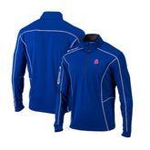 Atlanta Braves Columbia Cooperstown Collection Omni-Wick Shotgun Quarter-Zip Top - Royal Tops