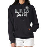 Brooklyn Nets G-III 4Her by Carl Banks Women's Graphics Fleece Pullover Hoodie Black