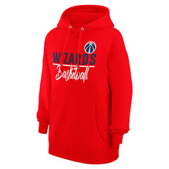 Washington Wizards G-III 4Her by Carl Banks Women's Graphics Fleece Pullover Hoodie Red outlet