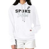 San Antonio Spurs G-III 4Her by Carl Banks Women's Graphics Fleece Pullover Hoodie White
