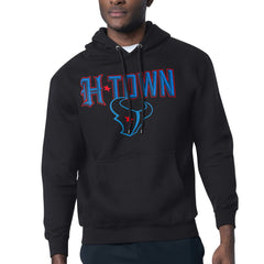 Houston Texans Starter H-Town Graphic Fleece Pullover Hoodie - Black Hoodies