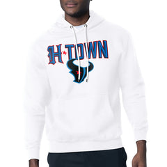 Houston Texans Starter H-Town Graphic Fleece Pullover Hoodie - White Hoodies