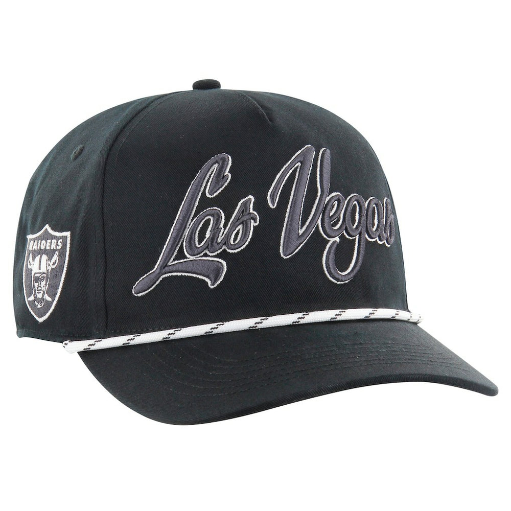 Las Vegas Raiders '47 Overhand Speckle Hitch Adjustable Hat - Black Hats