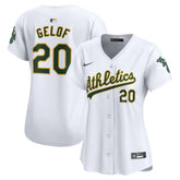Zack Gelof Athletics Nike Women's Home Limited Player Jersey - White Jerseys