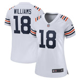 Caleb Williams Chicago Bears Women's 2nd Alternate Game Player Jersey - White Jerseys