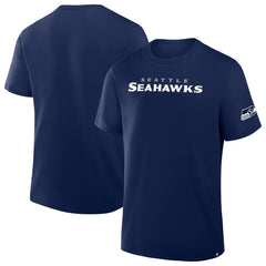 Seattle Seahawks Option Route Legacy T-Shirt - College Navy T-shirts