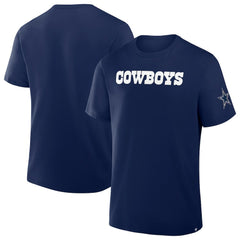 Dallas Cowboys Option Route Legacy T-Shirt - Navy T-shirts