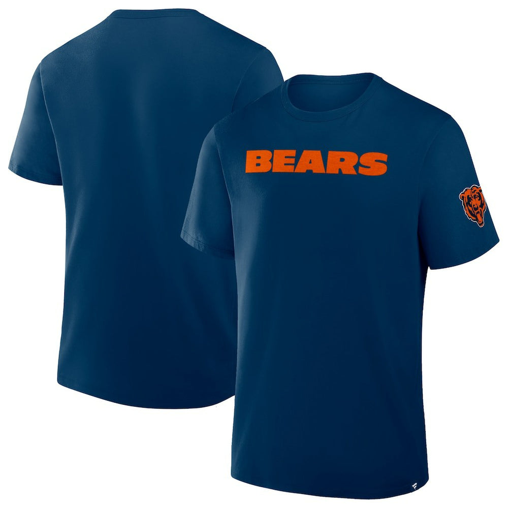Chicago Bears Option Route Legacy T-Shirt - Navy T-shirts