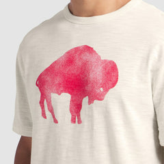 Buffalo Bills Slub T-Shirt - Cream T-shirts