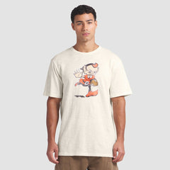 Cleveland Browns Slub T-Shirt - Cream T-shirts