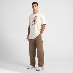 Cleveland Browns Slub T-Shirt - Cream T-shirts