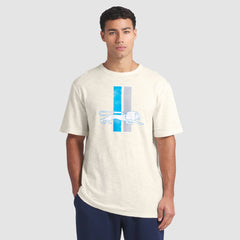 Detroit Lions Slub T-Shirt - Cream T-shirts