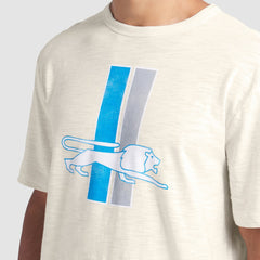 Detroit Lions Slub T-Shirt - Cream T-shirts