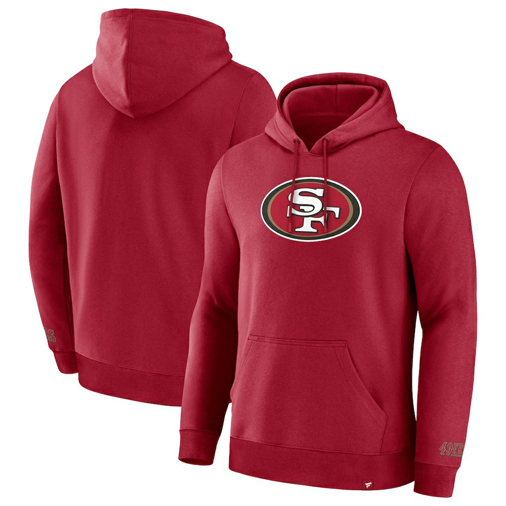 San Francisco 49ers Pylon Cam Legacy Pullover Hoodie - Scarlet Hoodies