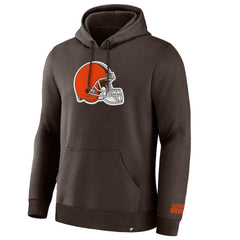 Cleveland Browns Pylon Cam Legacy Pullover Hoodie - Brown Hoodies