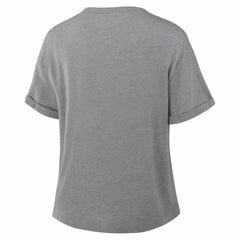 Green Bay Packers Women's Swing Pass Tri-Blend Boxy T-Shirt - Heather Gray T-shirts