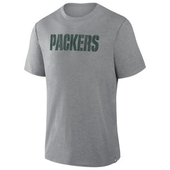 Green Bay Packers Pass Rush Tri-Blend T-Shirt - Heather Gray T-shirts